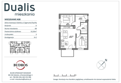 Mieszkanie w inwestycji: Dualis