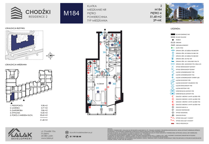 Mieszkanie w inwestycji: Chodźki Residence 2