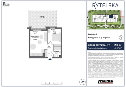 Mieszkanie w inwestycji: Rytelska
