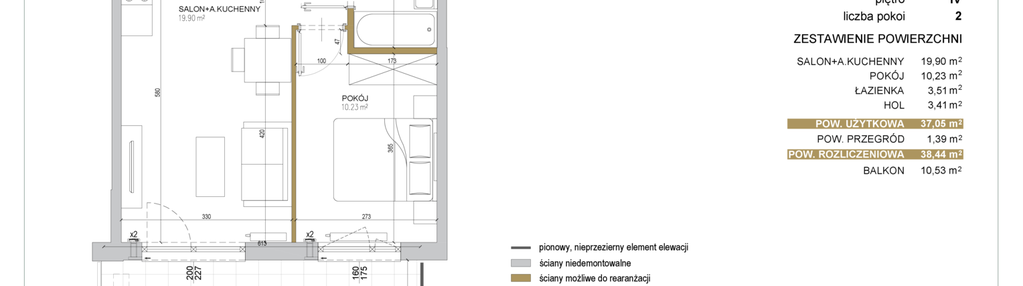 Mieszkanie w inwestycji: Hi Mokotów