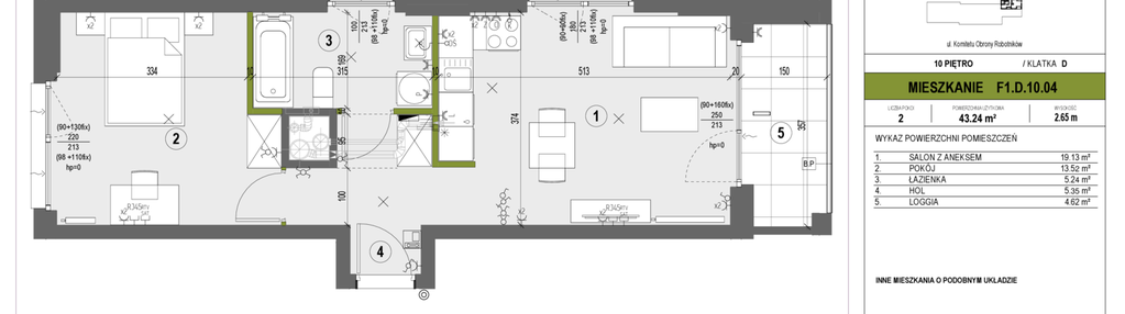 Mieszkanie w inwestycji: XYZ Place