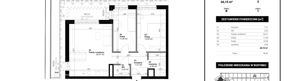 Mieszkanie w inwestycji: Kolejova 1