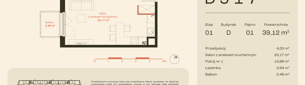 Mieszkanie w inwestycji: Osiedle Meiera