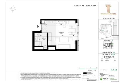 Mieszkanie w inwestycji: Towarowa Towers