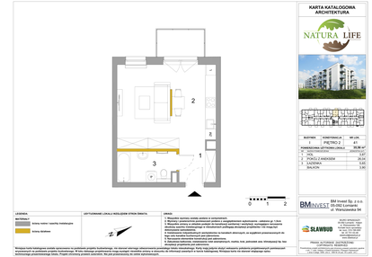 Mieszkanie w inwestycji: Osiedle Natura Life budynki GHI