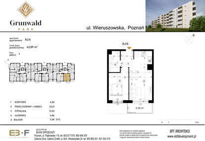 Mieszkanie w inwestycji: Grunwald Park