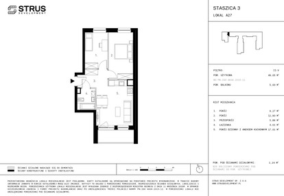 Mieszkanie w inwestycji: Staszica 3