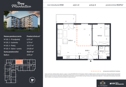 Mieszkanie w inwestycji: Nowy Manhattan