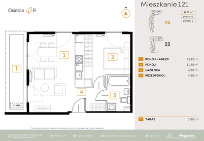 Mieszkanie w inwestycji: Osiedle Fi bud. 22, 24