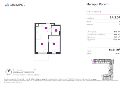 Mieszkanie w inwestycji: Murapol Forum