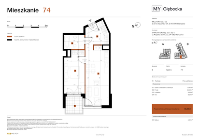 Mieszkanie w inwestycji: MY Głębocka