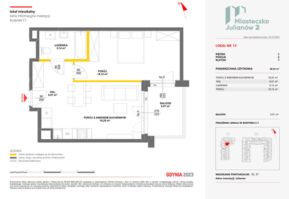 Mieszkanie w inwestycji: Miasteczko Julianów etap 2