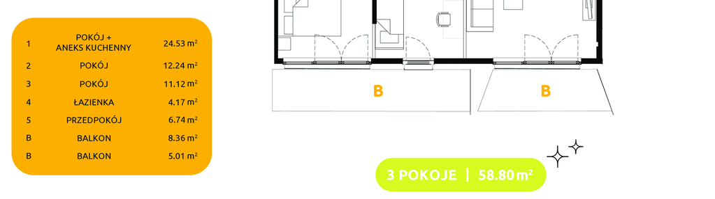 Mieszkanie w inwestycji: Osiedle Ozon etap VII
