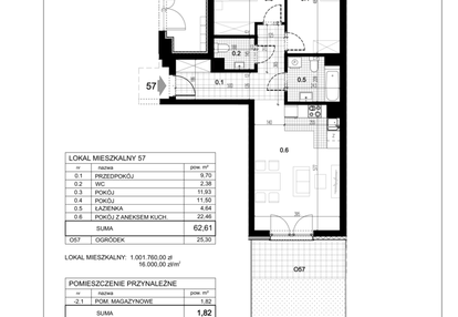 Mieszkanie w inwestycji: Centralna 51C