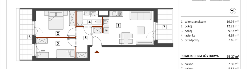 Mieszkanie w inwestycji: Warszawski Świt etap VIII
