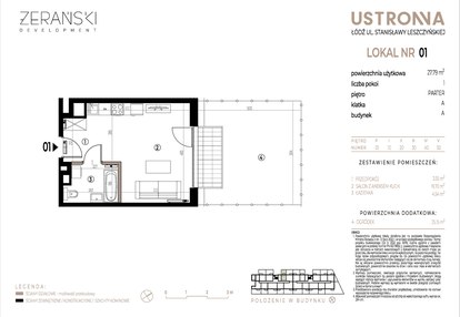 Mieszkanie w inwestycji: Ustronna