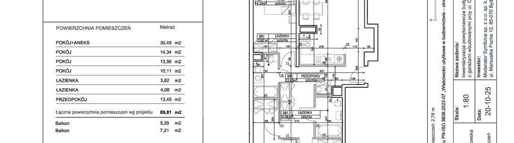 Mieszkanie w inwestycji: Symfonia - Chodkiewicza 9