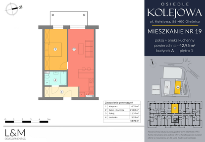 Mieszkanie w inwestycji: Osiedle Kolejowa