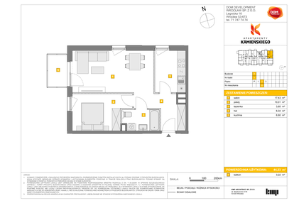 Mieszkanie w inwestycji: Apartamenty Kamieńskiego