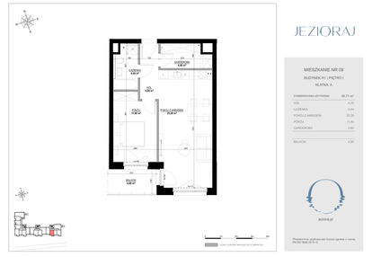 Mieszkanie w inwestycji: Jezioraj