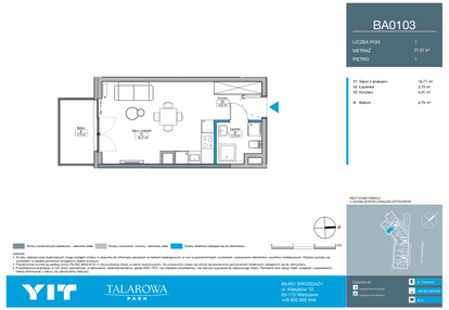 Mieszkanie w inwestycji: Talarowa Park