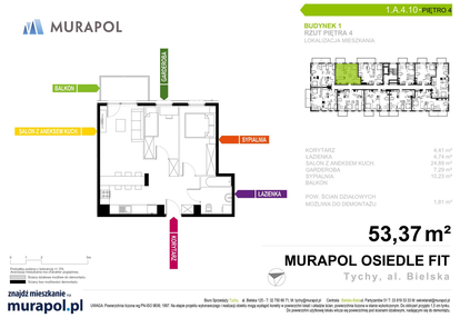 Mieszkanie w inwestycji: Murapol Osiedle Fit