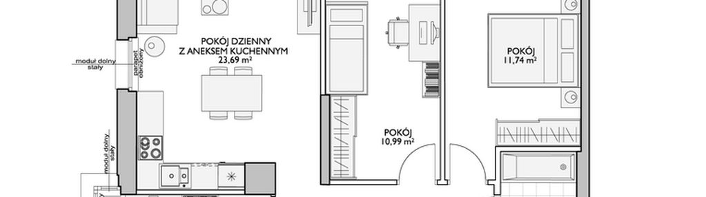 Mieszkanie w inwestycji: Wiszące Ogrody
