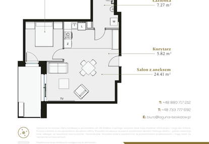 Mieszkanie w inwestycji: Laguna Beskidów