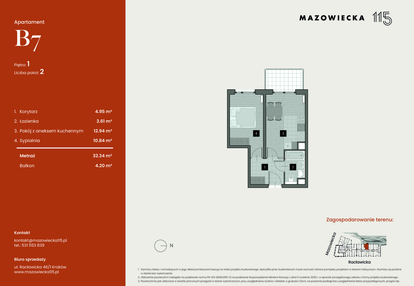 Mieszkanie w inwestycji: Mazowiecka 115