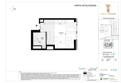Mieszkanie w inwestycji: Towarowa Towers