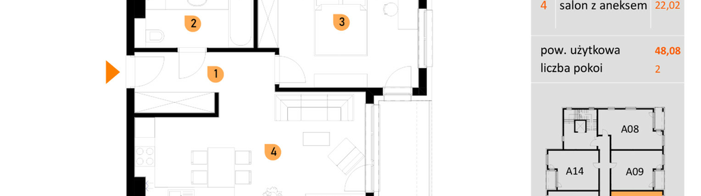 Mieszkanie w inwestycji: Apartamenty Konarskiego