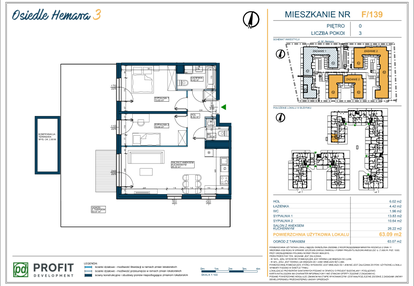 Mieszkanie w inwestycji: Osiedle Hemara - etap III bud. 2 i 3