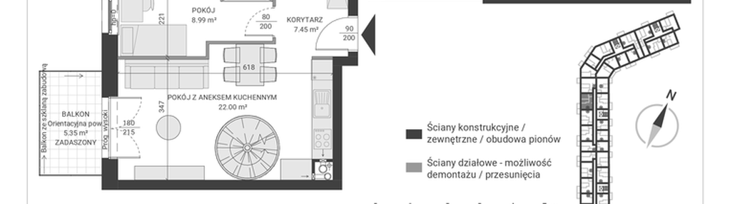 Mieszkanie w inwestycji: Ignatki Forest etap II
