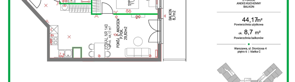 Mieszkanie w inwestycji: Comfort City Szmaragd
