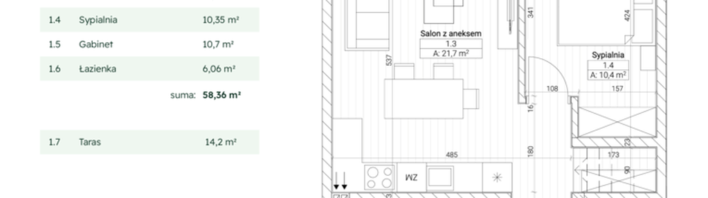 Mieszkanie w inwestycji: Nefrytowa Park