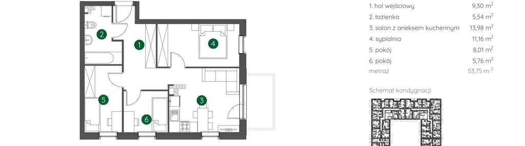 Mieszkanie w inwestycji: Murapol Gardenia