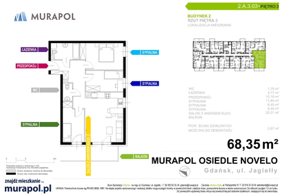 Mieszkanie w inwestycji: Murapol Osiedle Novelo