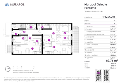 Mieszkanie w inwestycji: Murapol Osiedle Ferrovia