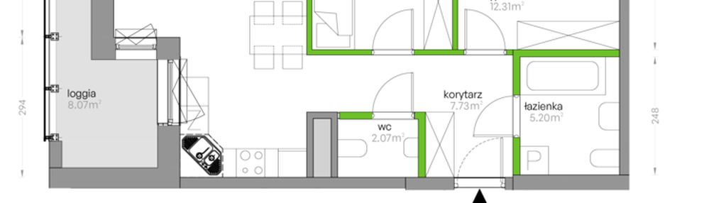 Mieszkanie w inwestycji: Sikorskiego Vita