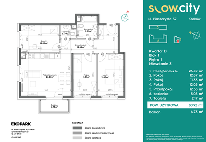 Mieszkanie w inwestycji: Slow City etap D