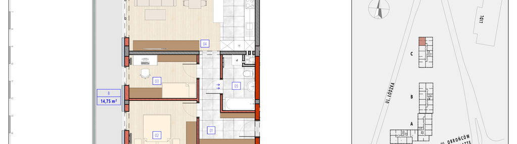 Mieszkanie w inwestycji: Łódzka Osiedle