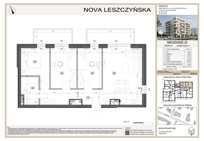 Mieszkanie w inwestycji: Nova Leszczyńska
