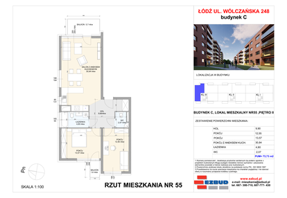 Mieszkanie w inwestycji: Wólczańska 248