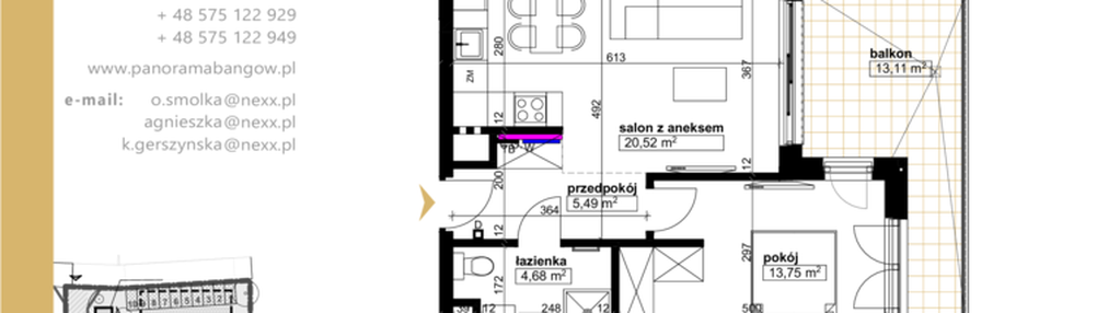 Mieszkanie w inwestycji: Panorama Bańgów Etap II