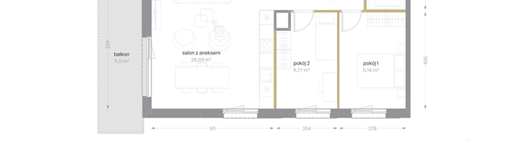 Mieszkanie w inwestycji: Królowej Jadwigi