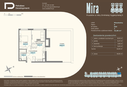 Mieszkanie w inwestycji: Mira