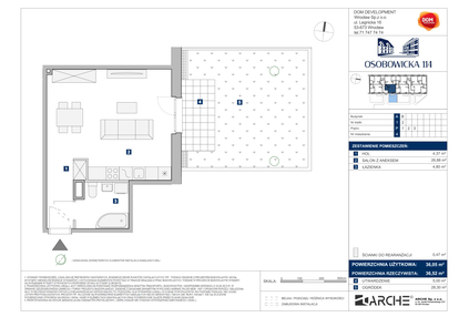 Mieszkanie w inwestycji: Osobowicka 114