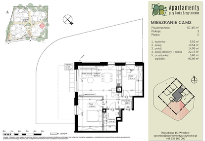 Mieszkanie w inwestycji: Apartamenty przy Parku Szczytnickim