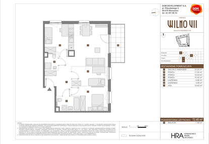 Mieszkanie w inwestycji: Osiedle Wilno VII etap 3.2
