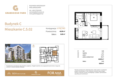 Mieszkanie w inwestycji: Grabskiego Park